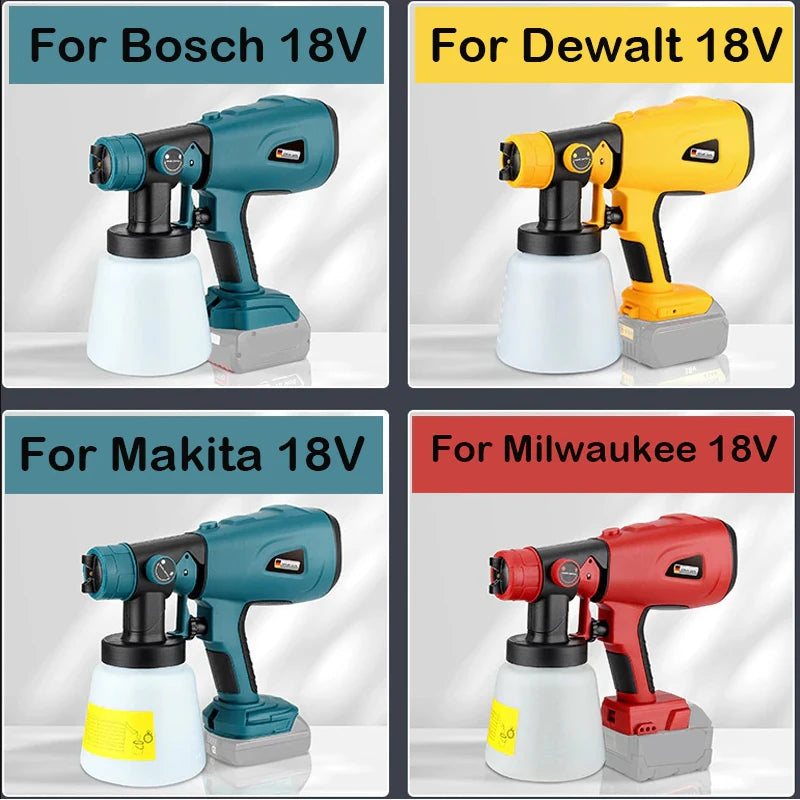 Cordless paint sprayer makita sale