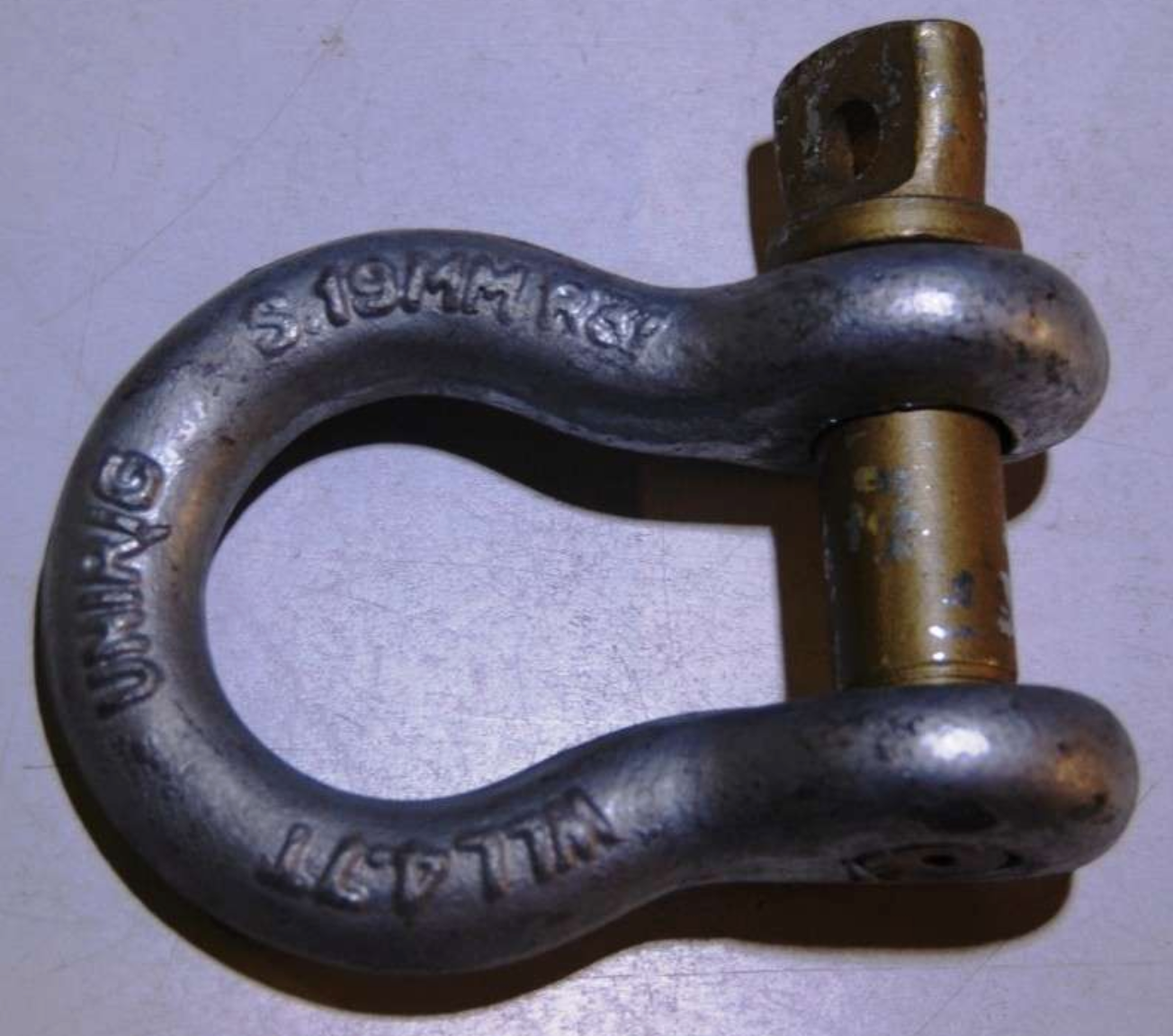 Grillete D de 4,75 toneladas nominales: Certificación europea para sujeción segura | Grilletes confiables