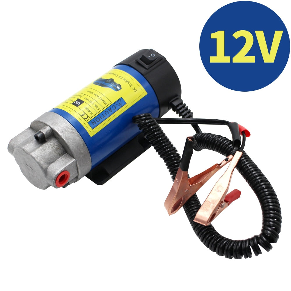 Vehicle Oil Diesel Extractor  Pump 12V 24V Motor 100W Boat Engine for Car High Quality Electric Transfer  Fuel Suction Tool