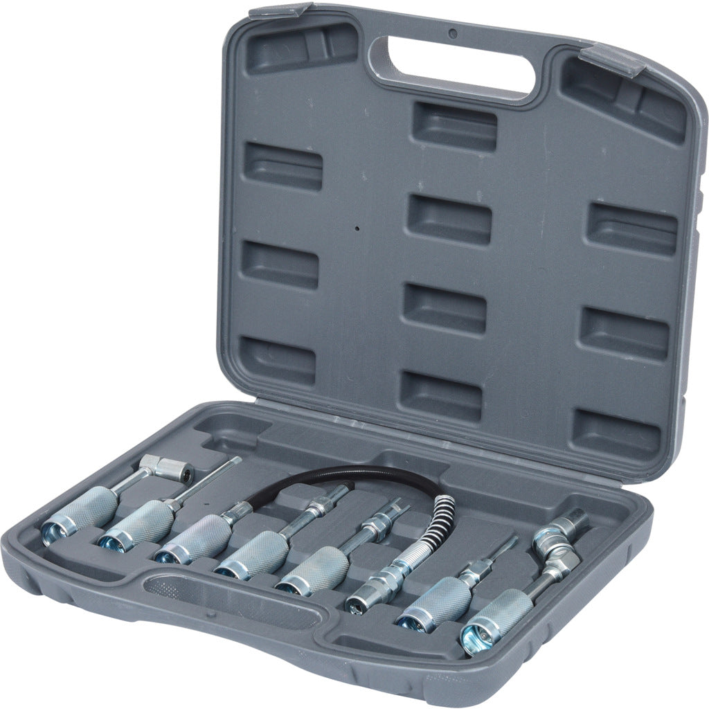 7 - Piece quick connect greasing accessory kit