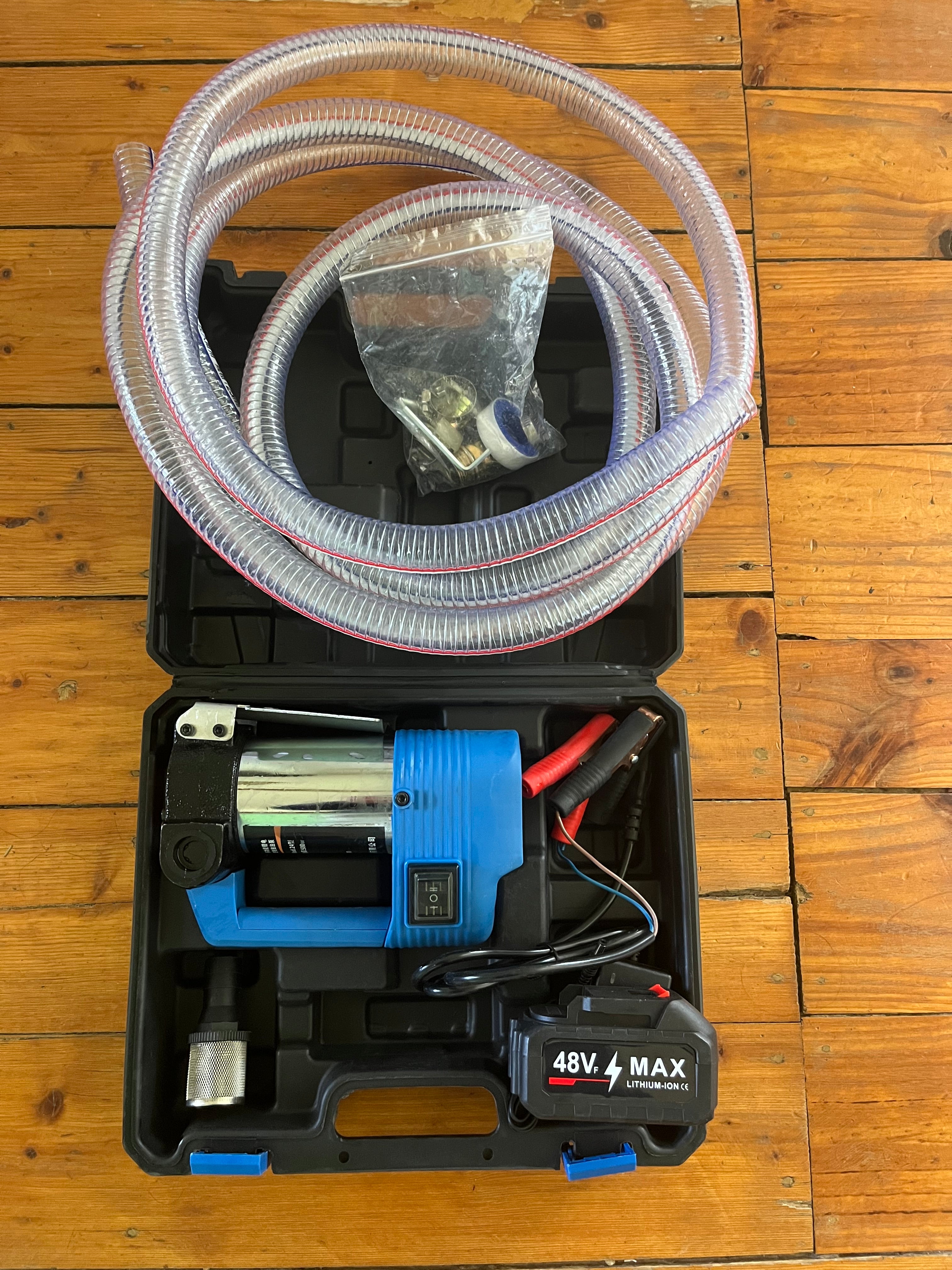 Fuel Transfer For Kerosene Lithium Battery Charging Water Household 24V Small Auto Refueling Oil Pump