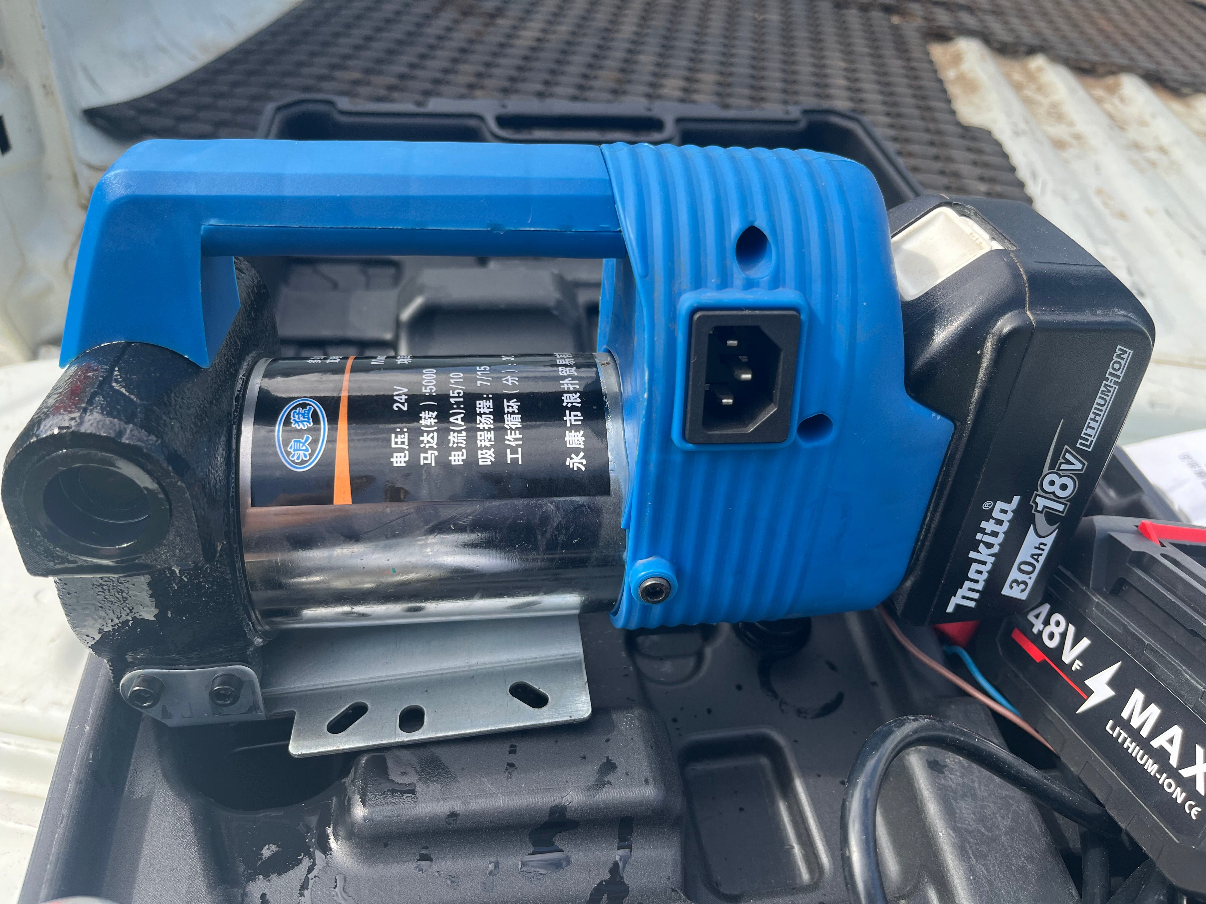 Fuel Transfer For Kerosene Lithium Battery Charging Water Household 24V Small Auto Refueling Oil Pump