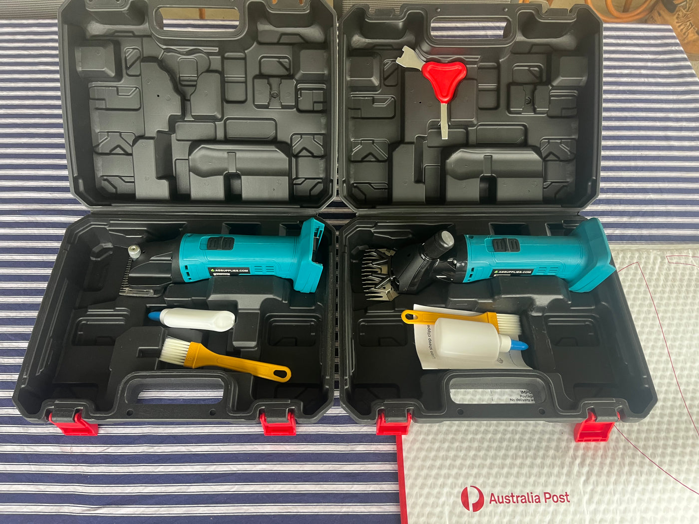🐑🐴 Makita-Compatible Dual Clipper Bundle | Cordless Sheep & Horse Set