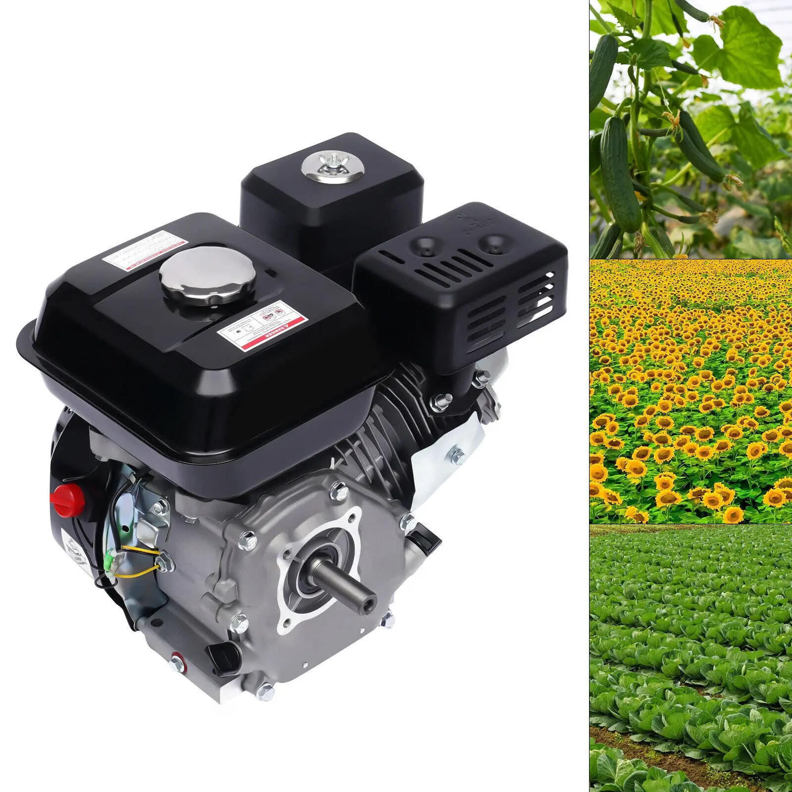 7.5Hp 4 Stroke Gasoline Engine Petrol Engine Gas Motor Engine OHV Go Kart Engine