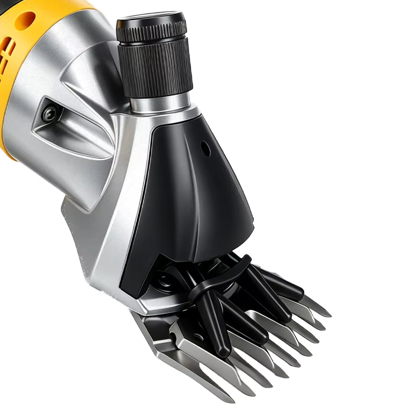Tijeras de lana eléctricas de 6 velocidades para mascotas, inalámbricas, de primera calidad, perfectas para esquilar cabras, caballos y ovejas, compatibles con batería Dewalt