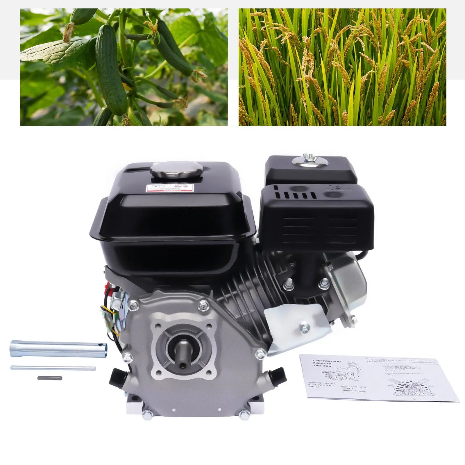 7.5Hp 4 Stroke Gasoline Engine Petrol Engine Gas Motor Engine OHV Go Kart Engine