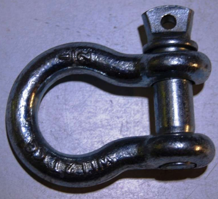 2 Tonne Rated D Shackle: European Certified for Secure Fastening | Reliable Shackles