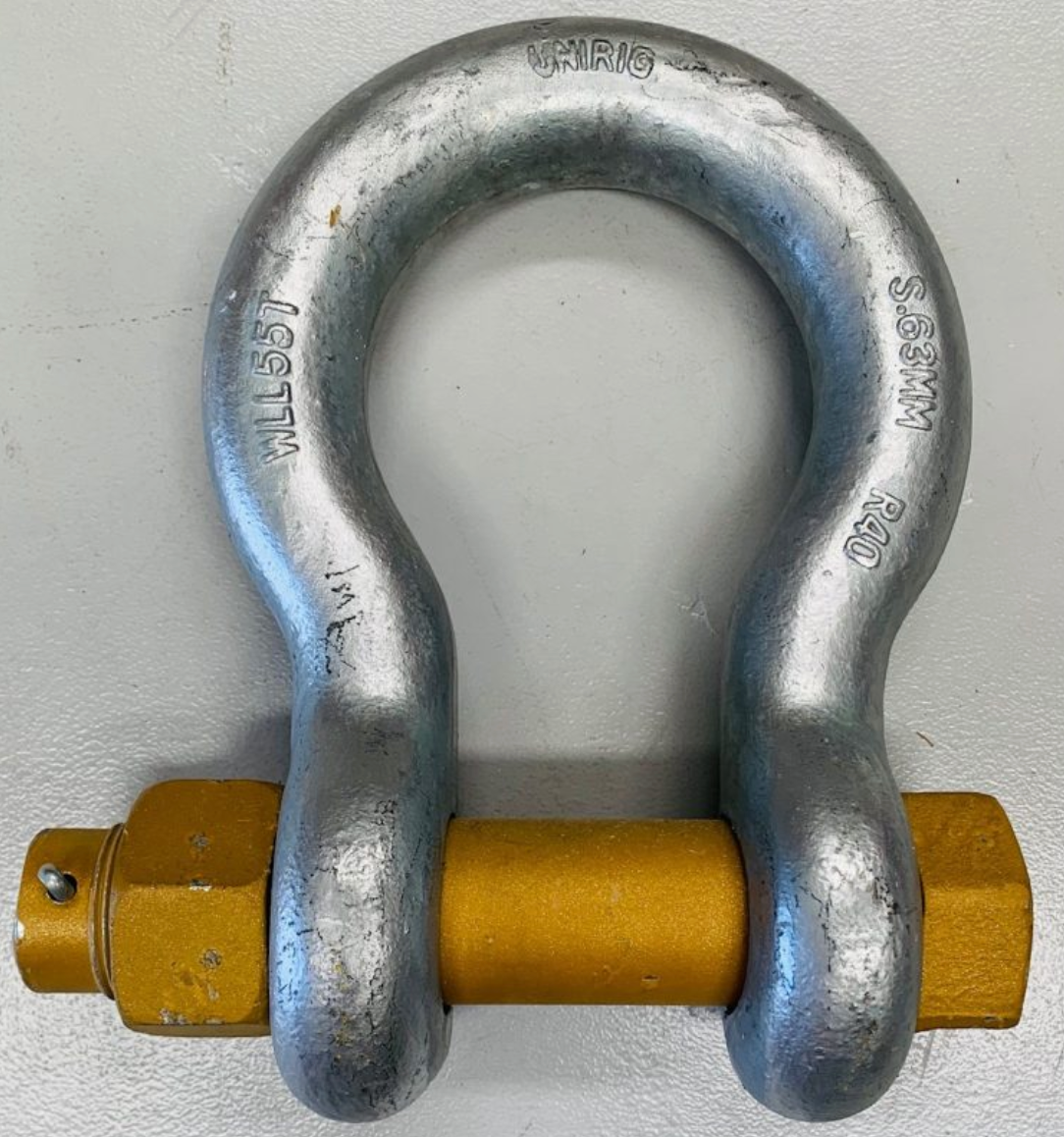Manille D de 50 tonnes : solution de fixation sécurisée robuste | Manilles fiables
