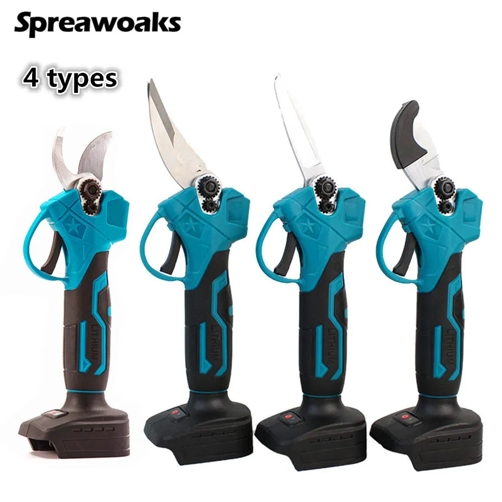 4 Styles Electric Fruit Tree Pruner Shear/Water Pipe Cutter/Fruit Vegetable Scissors/Bone Meat Scissor Tools For Makita Battery